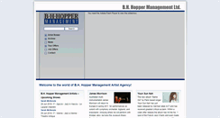 Desktop Screenshot of hoppermanagement.com
