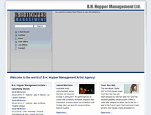 Tablet Screenshot of hoppermanagement.com